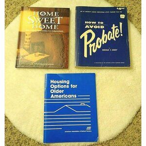 Senior Care Independent Older Adults Estate Planning Housing Options 3 Book Set